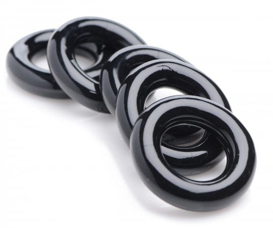 sex toy distributing.com bondage gear Ring Master Custom Ball Stretcher Kit - Black