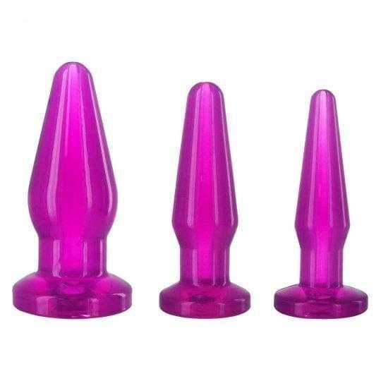 sex toy distributing.com Anal Fill-er-Up Butt Plug Kit - Purple