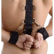 sex toy distributing.com bondage gear Collar to Wrist Restraint Strap