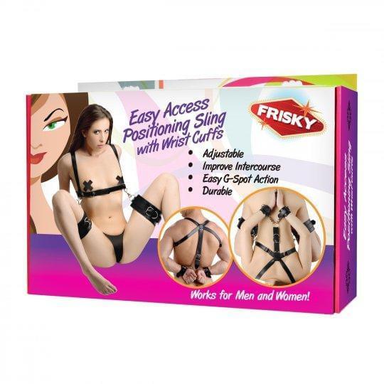 sex toy distributing.com bondage gear Wrist to Ankle Cuffs