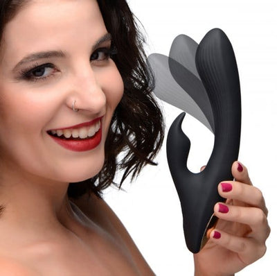 sex toy distributing.com Fave 7X Bendable Silicone Rabbit Vibrator