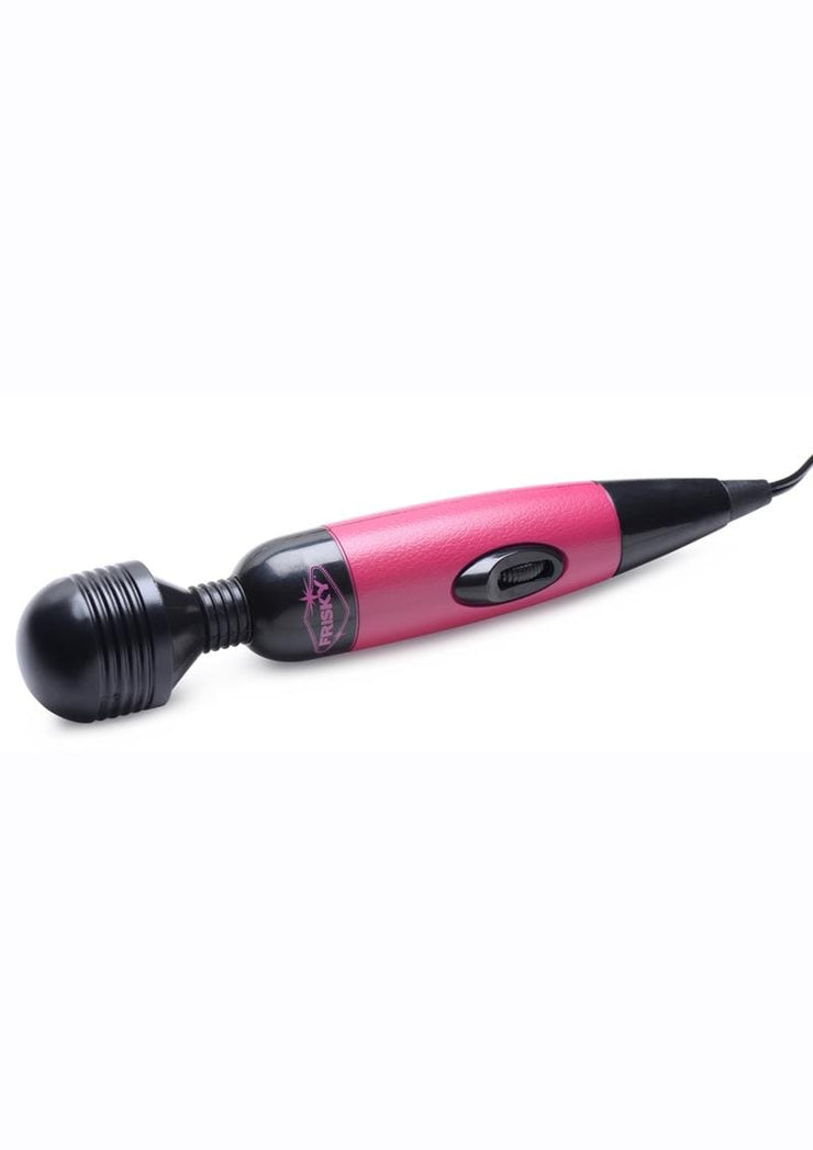wholesale adulttoys Featured Products Pink Playful Pleasure Plug In Wand Massager- Purple