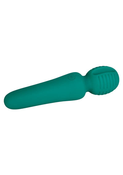 wholesale adulttoys wand Adam and Eve Eve’s Petite Private Pleasure Silicone Rechargeable Wand – Green